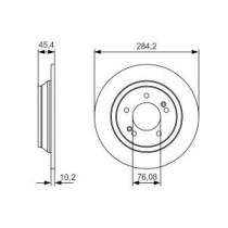 Disc frana BOSCH