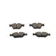 Set placute frana fata BOSCH pentru BMW 5 (E39) 2.0-3.5 09.95-05.04, inaltime 63.7 mm, latime 154.8 mm, grosime 20.1 mm