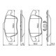 Set placute frana fata BOSCH cu lacat si tampon de amortizare pentru DS DS 4, DS 5, CITROEN C4 GRAND PICASSO I, C4 II, C4 PICASSO I, DS4, DS5, PEUGEOT 3008, 5008