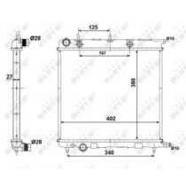 Radiator, racire motor NRF