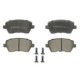 Set placute frana fata LPR pentru DACIA DUSTER, OPEL AGILA, SUZUKI SPLASH, SWIFT III 1.0-1.6, dimensiuni 52.5mm x 116.4mm x 17.3mm