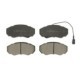 Set placute frana fata LPR pentru CITROEN JUMPER I, FIAT DUCATO, PEUGEOT BOXER 1.9D-2.8D 02.94, inaltime 66 mm, latime 141 mm, grosime 19 mm