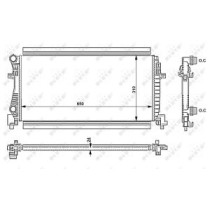 Radiator, racire motor NRF