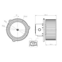 Ventilator, habitaclu NRF