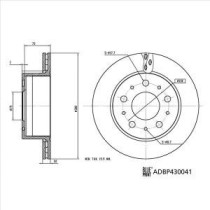 Disc frana BLUE PRINT