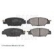 Set placute frana Spate MAZDA CX-5 2.0-2.5H 11.11, inaltime 43.0 mm, latime 112.0 mm, grosime 14.0 mm, material scazut metalic