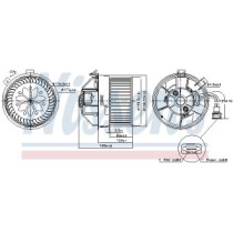 Ventilator, habitaclu NISSENS