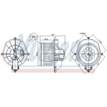 Ventilator, habitaclu NISSENS