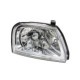 Far Dreapta DEPO Lampa Frontala H4 Manual Cromat Mitsubishi L200 Fara Motoras Fata Fara Suport Bec