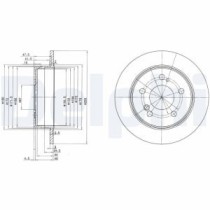 Disc frana DELPHI