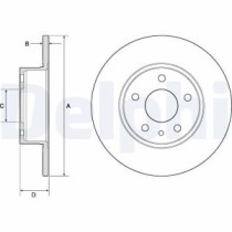 Disc frana DELPHI