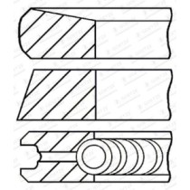 Set segmenti piston GOETZE