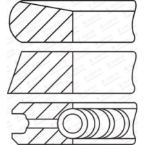 Set segmenti piston GOETZE