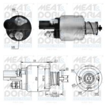 Solenoid, electromotor MEAT & DORIA