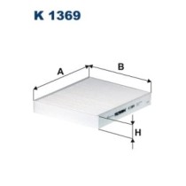 Filtru, aer habitaclu FILTRON