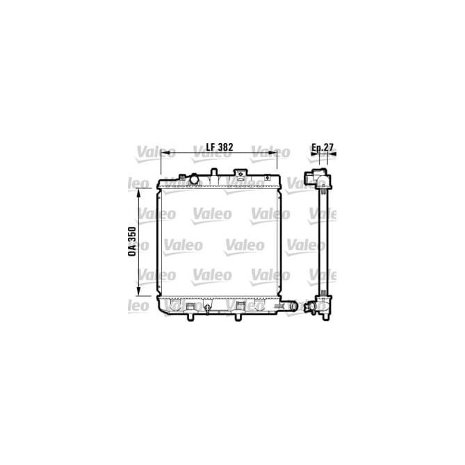 Radiator, racire motor VALEO