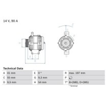 Alternator BOSCH