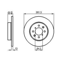 Disc frana BOSCH