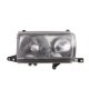 Far Dreapta DEPO Lampa Frontala H1/H4 Mecanica TOYOTA LAND CRUISER 80 Fata 01.97