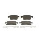 Set placute frana fata BOSCH OPEL ASTRA K 1.0-1.6D 06.15 dimensiuni 62.3mm x 155.2mm grosime 20.0mm