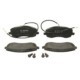 Set placute frana fata BOSCH pentru CITROEN C8, FIAT ULYSSE, LANCIA PHEDRA, PEUGEOT 807, inaltime 63.8 mm, latime 162.7 mm, grosime 19.5 mm