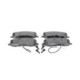 Set placute frana fata BOSCH pentru CITROEN C8, FIAT ULYSSE, LANCIA PHEDRA, PEUGEOT 807, inaltime 63.8 mm, latime 162.7 mm, grosime 19.5 mm