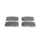 Set placute frana fata BOSCH pentru MERCEDES C (CL203), C T-MODEL (S203), C (W203), CLK (A209), CLK (C209), CLS (C219), E T-MODEL (S211), E (W211), S (W220), SL (R230) 71.6 mm x 119.3 mm x 17.5 mm