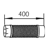 Furtun flexibil, sistem de esapament DINEX