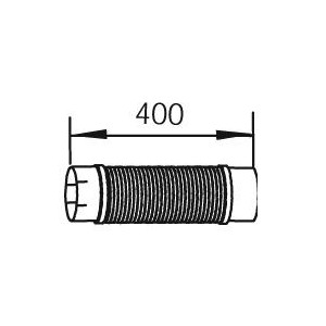 Furtun flexibil, sistem de esapament DINEX