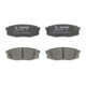 Set placute frana spate BOSCH pentru LEXUS LX, TOYOTA LAND CRUISER 200, SEQUOIA, TUNDRA 44.8mm x 116.4mm x 17.5mm