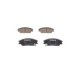 Set placute frana fata BOSCH pentru HONDA ACCORD II, HYUNDAI ACCENT, GETZ, LANTRA, PONY, SUBARU JUSTY 1.1-1.8, ECE-R90, 49mm x 127.5mm x 16mm