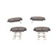 Set placute frana fata BOSCH pentru HONDA ACCORD II, HYUNDAI ACCENT, GETZ, LANTRA, PONY, SUBARU JUSTY 1.1-1.8, ECE-R90, 49mm x 127.5mm x 16mm