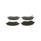 Set placute frana fata BOSCH pentru CHRYSLER 200, SEBRING; JEEP COMPASS, PATRIOT; LANCIA FLAVIA; MAZDA CX-7; MITSUBISHI ASX, ECLIPSE III, GALANT IX, GALANT VIII, GRANDIS 1.3-3.0 09.96, dimensiuni: 54.9 mm x 144.9 mm x 15.6 mm