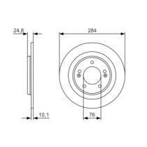 Disc frana BOSCH