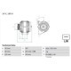 Alternator BOSCH 14V 140A pentru VOLVO S60 I S80 I V70 II XC70 I XC90 I 2.0-3.0 05.98-12.14 55.0mm 191.0mm 6 caneluri