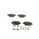 Set placute frana Spate BOSCH pentru OPEL ASTRA G, ASTRA G CLASSIC, ASTRA G/KOMBI, ZAFIRA A 1.2-2.2D 42.7mm x 104.9mm x 15.6mm