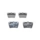 Set placute frana spate BOSCH pentru CHERY TIGGO, TOYOTA RAV 4 I, RAV 4 II 1.6-2.4, dimensiuni 54.2 mm x 78.6 mm x 13.9 mm