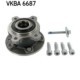 Kit rulmenti roata SKF Spate Dreapta/Stanga cu mufa pentru VOLVO XC60 I 2.0-3.2 05.08-12.17, diametru flansa 136.0 mm, 5 gauri