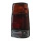 Lampa spate dreapta DEPO ISUZU PICK-UP 1.6/2.0/2.2 01.83- cu suport bulb spate galben afumat negru