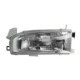 Far DEPO Lampa frontala Stanga H4 manual fara motoras cromat TOYOTA COROLLA 03.97