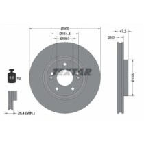 Disc frana TEXTAR