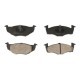 Set placute frana fata LPR pentru SEAT AROSA, CORDOBA, SKODA FABIA I, FABIA II, ROOMSTER PRAKTIK, VW FOX, LUPO I, POLO 1.0-2.0