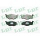 Set placute frana fata LPR pentru SEAT AROSA, CORDOBA, SKODA FABIA I, FABIA II, ROOMSTER PRAKTIK, VW FOX, LUPO I, POLO 1.0-2.0