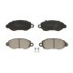 Set placute frana fata cu suruburi LPR pentru FORD TRANSIT 2.0D-2.4D 01.00-05.06, inaltime 65.0 mm, latime 168.9 mm, grosime 18.5 mm