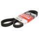 Curea transmisie cu caneluri GATES Multi-V-belt 6DPK1195 pentru AUDI lungime 1195 mm lățime 21 mm 6 nervuri negru