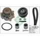 Set pompa apa + curea dintata INA pentru AUDI A3, A4 B6; SEAT ALTEA, ALTEA XL, LEON, TOLEDO III; SKODA OCTAVIA II; VW EOS, GOLF PLUS V, GOLF V, JETTA III 2.0