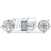 Ventilator, habitaclu NISSENS