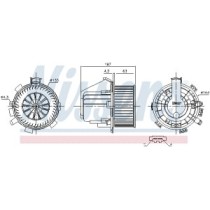 Ventilator, habitaclu NISSENS