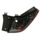 Stopuri spate DEPO Lampa Stanga extern W21/5W WY21W MAZDA 5 1.6D-2.5 06.10- Rosu Semnalizator Alb Spate