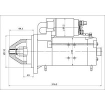 Demaror PRESTOLITE ELECTRIC